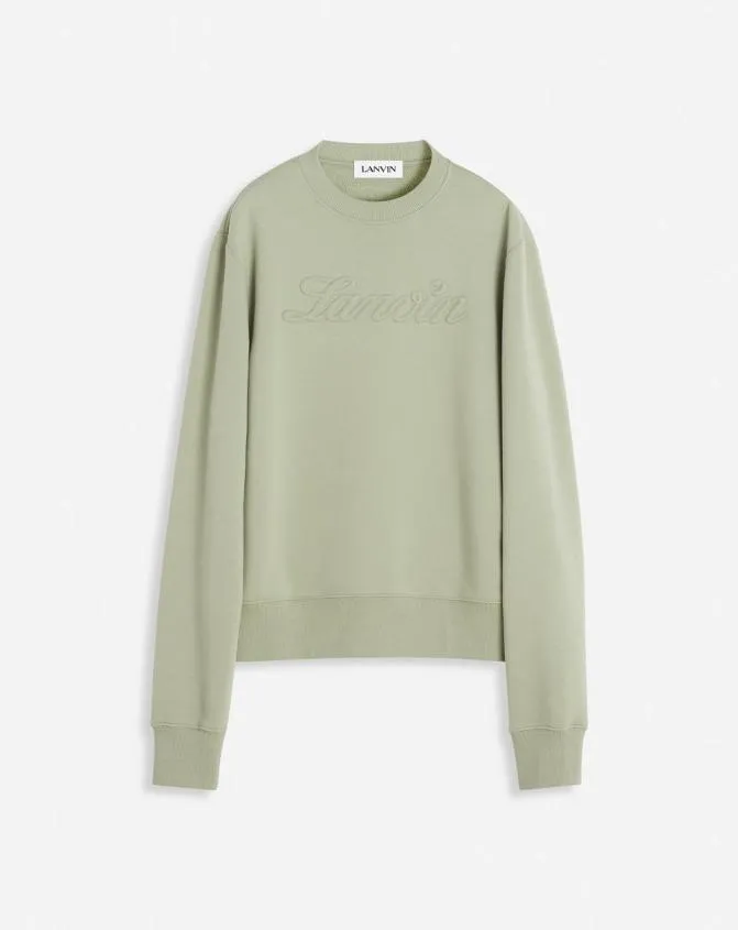 Men Knitwear and Sweatshirts Lanvin Debossed Sweatshirt Lin