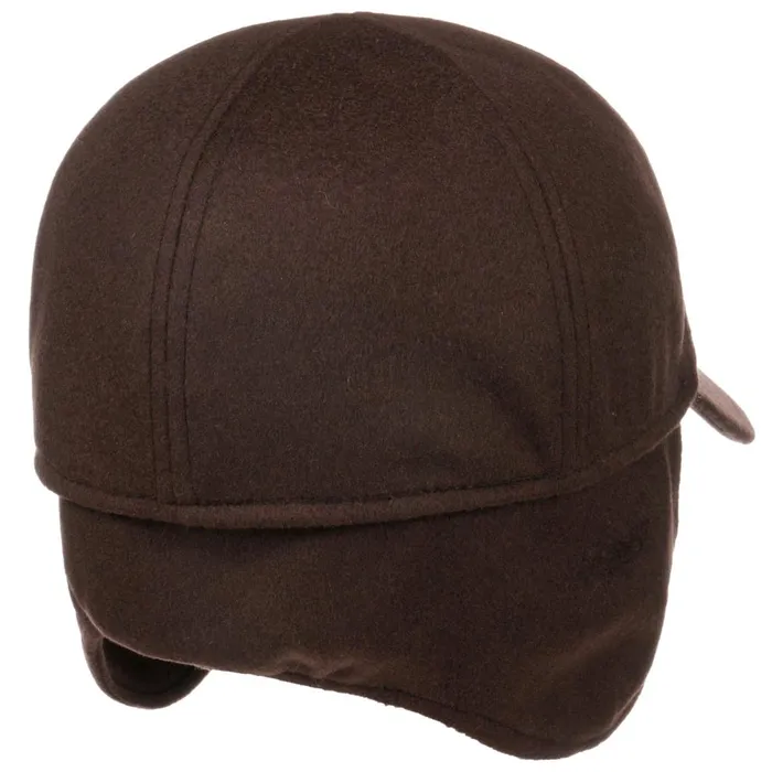 Men Lars Earflaps Cashmere Cap Black Mayser Baseball Caps Men Lars Earflaps Cashmere Cap Black Mayser Baseball Caps