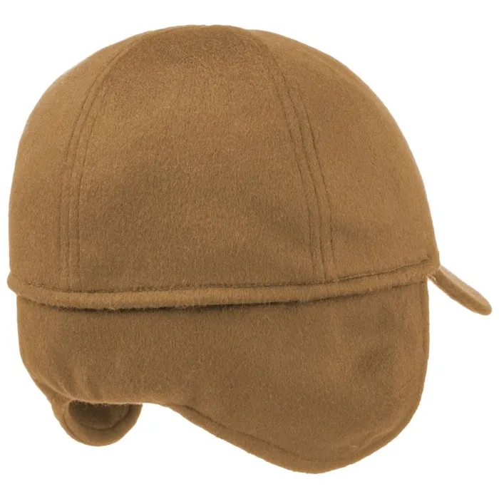 Men Lars Earflaps Cashmere Cap Black Mayser Baseball Caps Men Lars Earflaps Cashmere Cap Black Mayser Baseball Caps