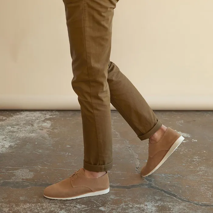 Men Lightweight Flex Derby Stone Nisolo Sandals and Slip Ons