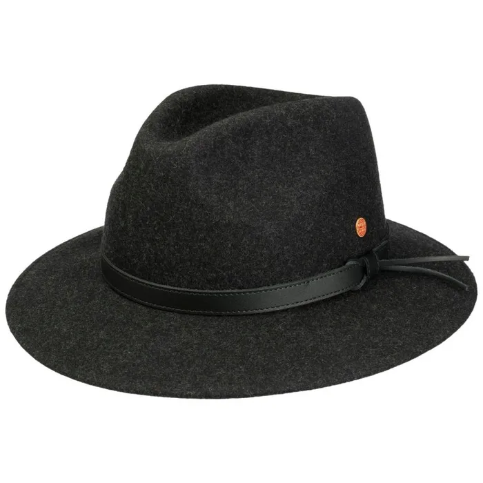 Men Marvin Trekking Wool Hat Anthracite Mayser Felt Hats