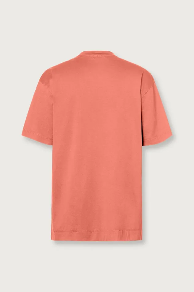 Men NEVIS 8211 Mak Cotton Jersey Tshirt 8211 Coral Massimo Alba Gifts For Him Men NEVIS 8211 Mak Cotton Jersey Tshirt 8211 Coral Massimo Alba Gifts For Him