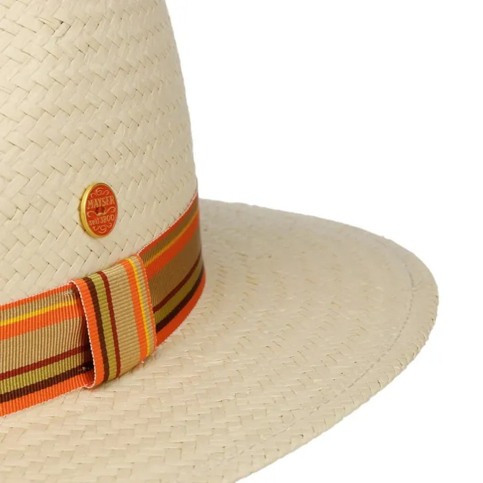Men New Mathis Straw Hat Nature Mayser Traveler Hats Men New Mathis Straw Hat Nature Mayser Traveler Hats