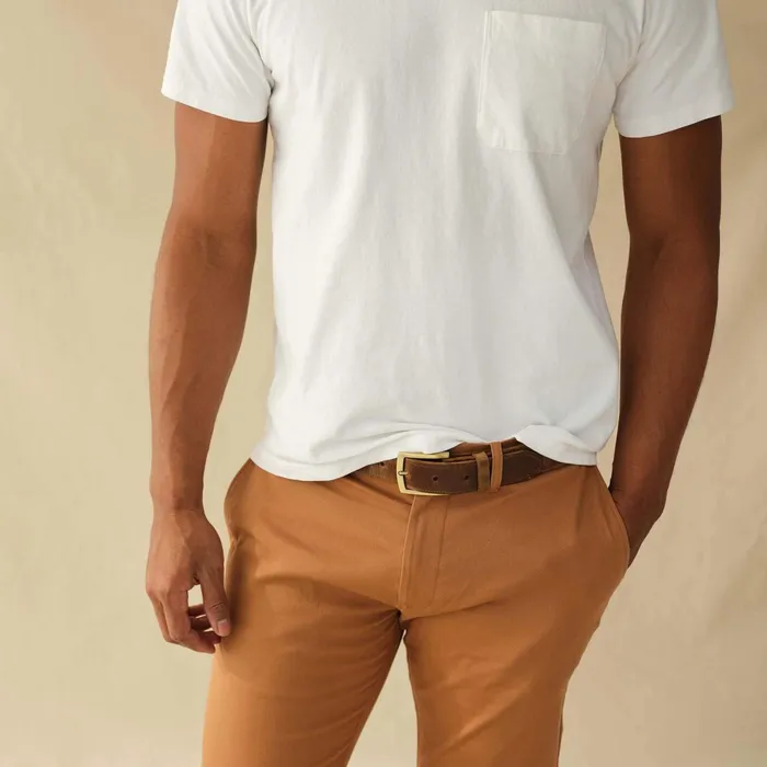 Men Owen Belt Brown Nisolo Belts