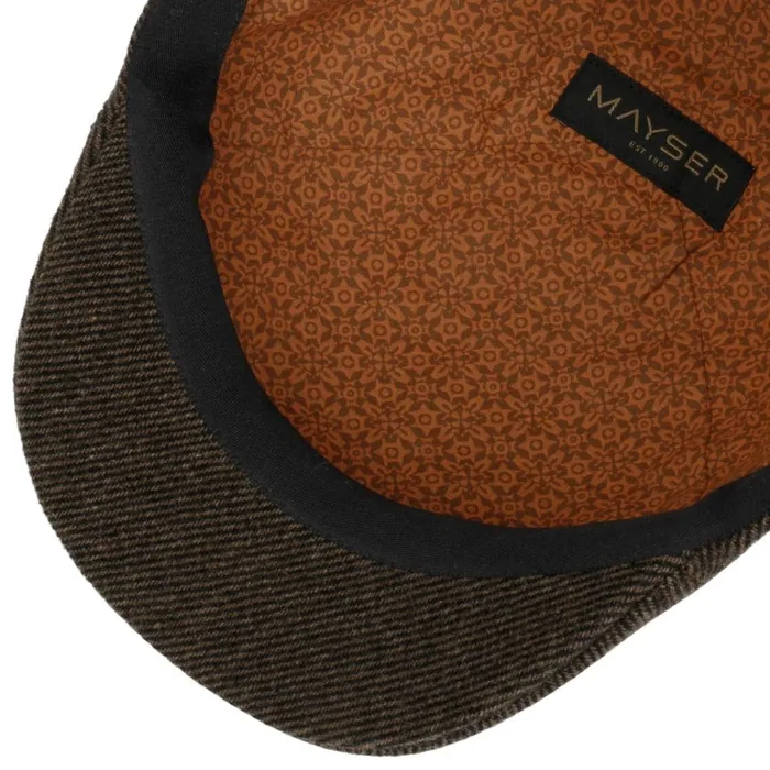 Men Paddy Sheridan Flatcap Brown Mayser Flat Caps Men Paddy Sheridan Flatcap Brown Mayser Flat Caps
