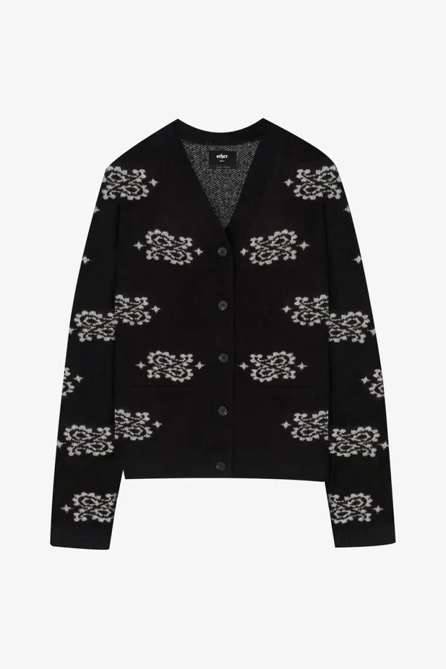 Men Paisley Cardigan OTHER KNITWEAR