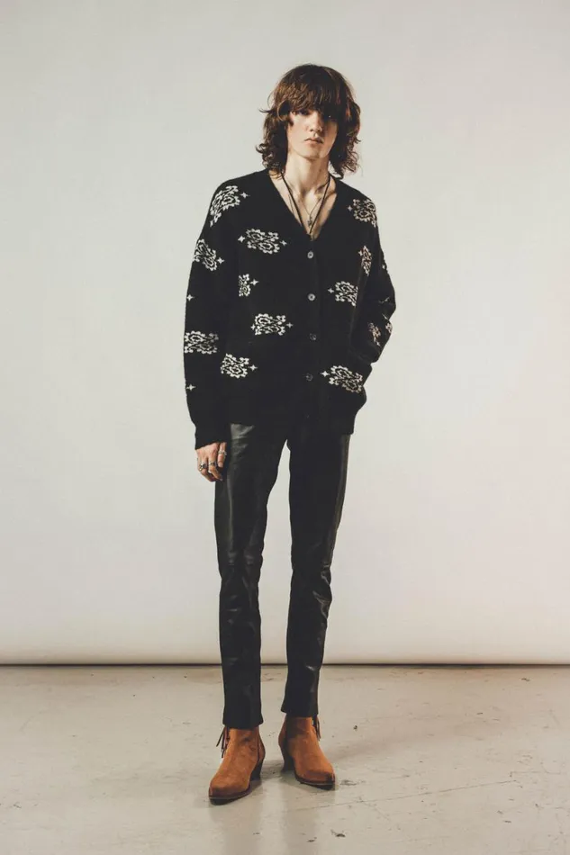 Men Paisley Cardigan OTHER KNITWEAR