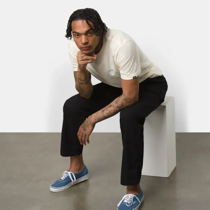 Men Pants and Denim Vans Municiple Pant Black Men Pants and Denim Vans Municiple Pant Black