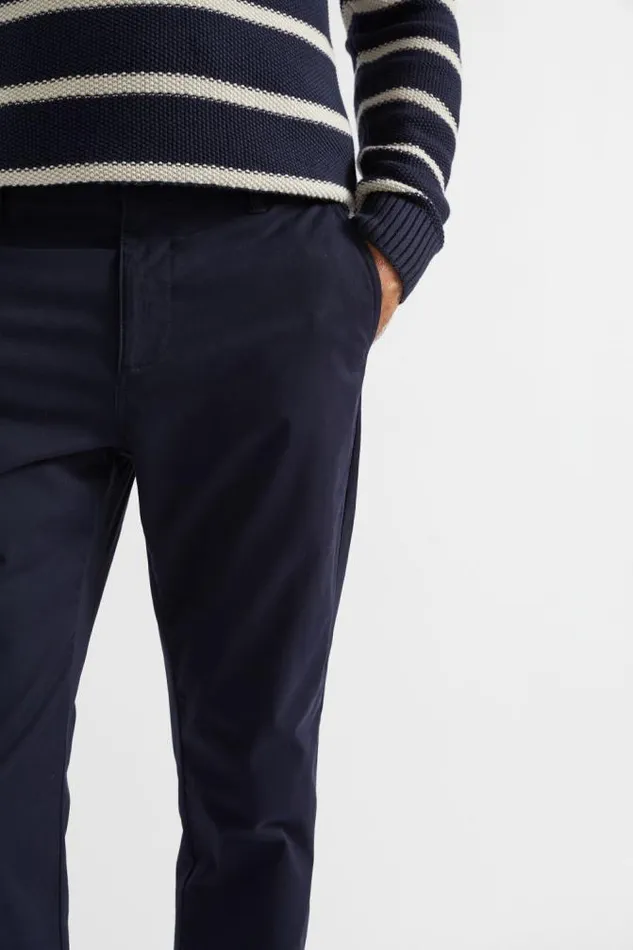 Men Pants Seed Heritage Tapered Chino Midnight Blue