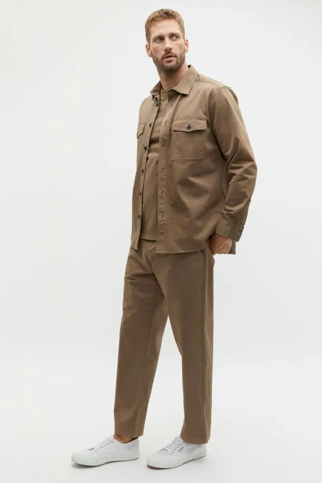 Men Pants Seed Heritage Utility Pant Dark Nougat