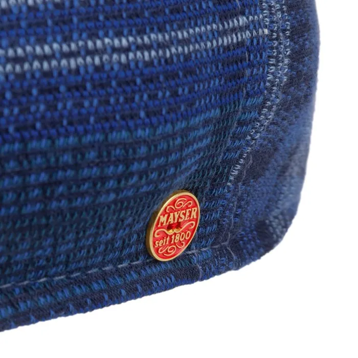 Men Prince Soft Cotton Mix Flat Cap Blue Mayser Flat Caps Men Prince Soft Cotton Mix Flat Cap Blue Mayser Flat Caps