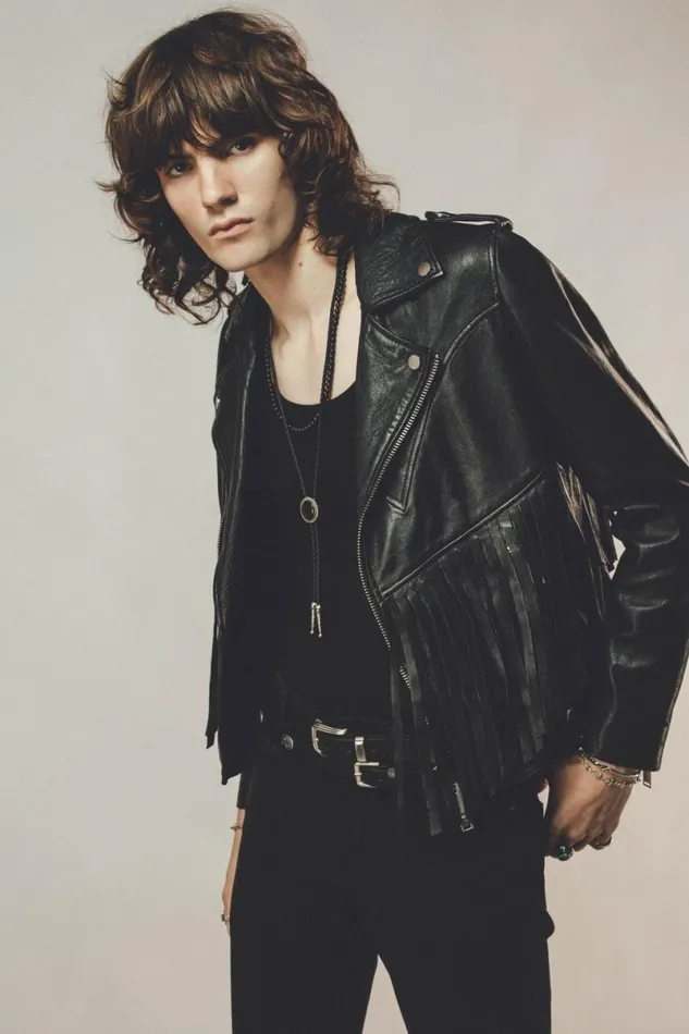 Men Saloon Biker Jacket OTHER LEATHER JACKETS