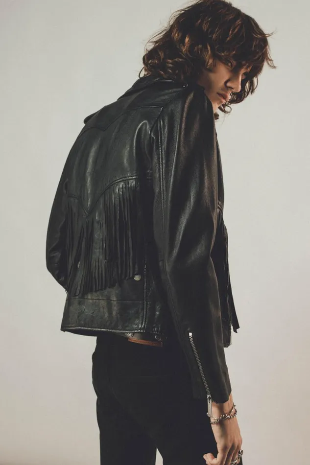 Men Saloon Biker Jacket OTHER LEATHER JACKETS