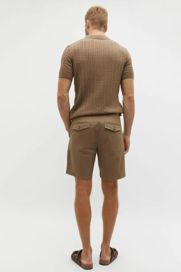 Men Shorts Seed Heritage Side Tab Short Dark Nougat