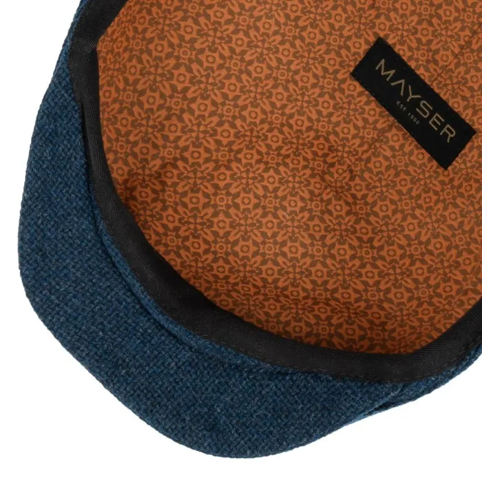 Men Sidney Hunter Flatcap Dark Blue Mayser Flat Caps Men Sidney Hunter Flatcap Dark Blue Mayser Flat Caps