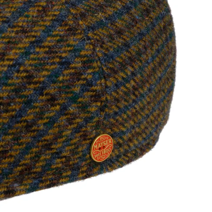 Men Sidney Plus Flat Cap With Ear Flaps Beige Mayser Flat Caps Men Sidney Plus Flat Cap With Ear Flaps Beige Mayser Flat Caps