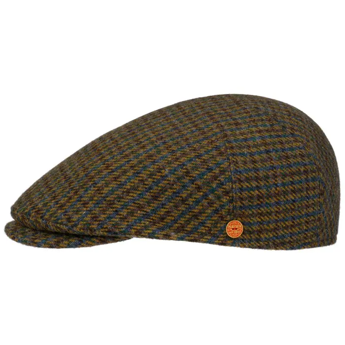 Men Sidney Plus Flat Cap With Ear Flaps Beige Mayser Flat Caps Men Sidney Plus Flat Cap With Ear Flaps Beige Mayser Flat Caps