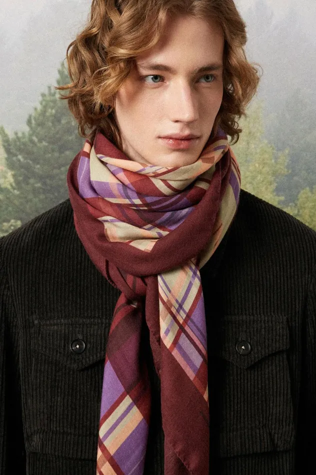 Men STOLE 8211 Cashmere Stole 8211 Sierra Massimo Alba Scarves and Stoles