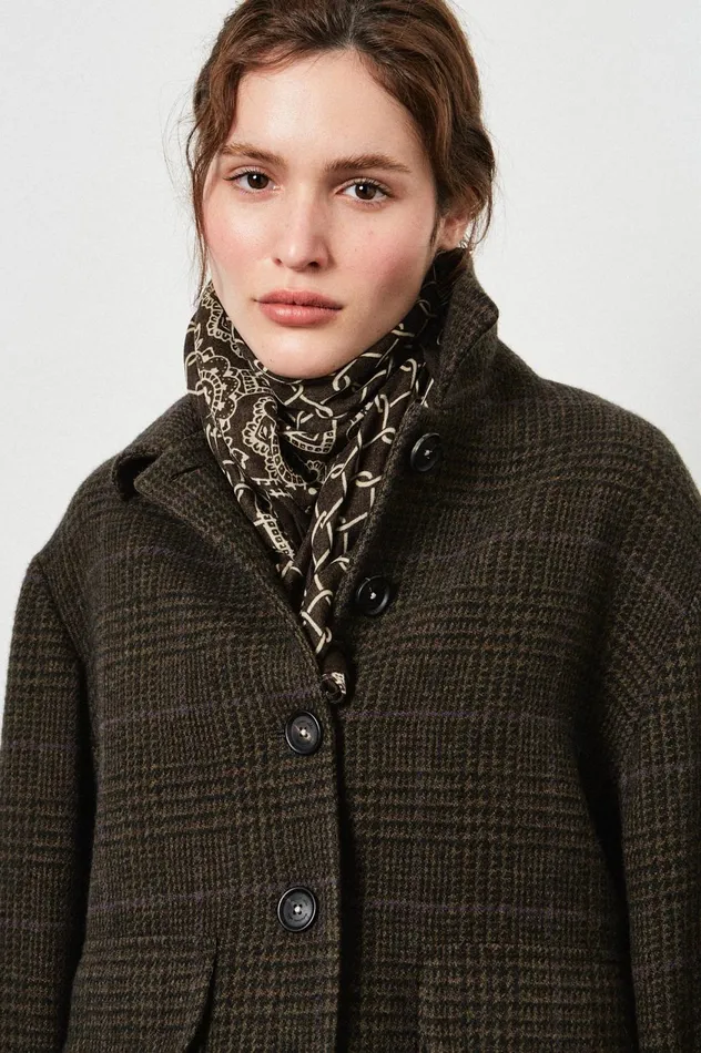 Men STOLE 8211 Wool Cashmere Silk Stole 8211 Caffe Massimo Alba Scarves and Stoles Men STOLE 8211 Wool Cashmere Silk Stole 8211 Caffe Massimo Alba Scarves and Stoles