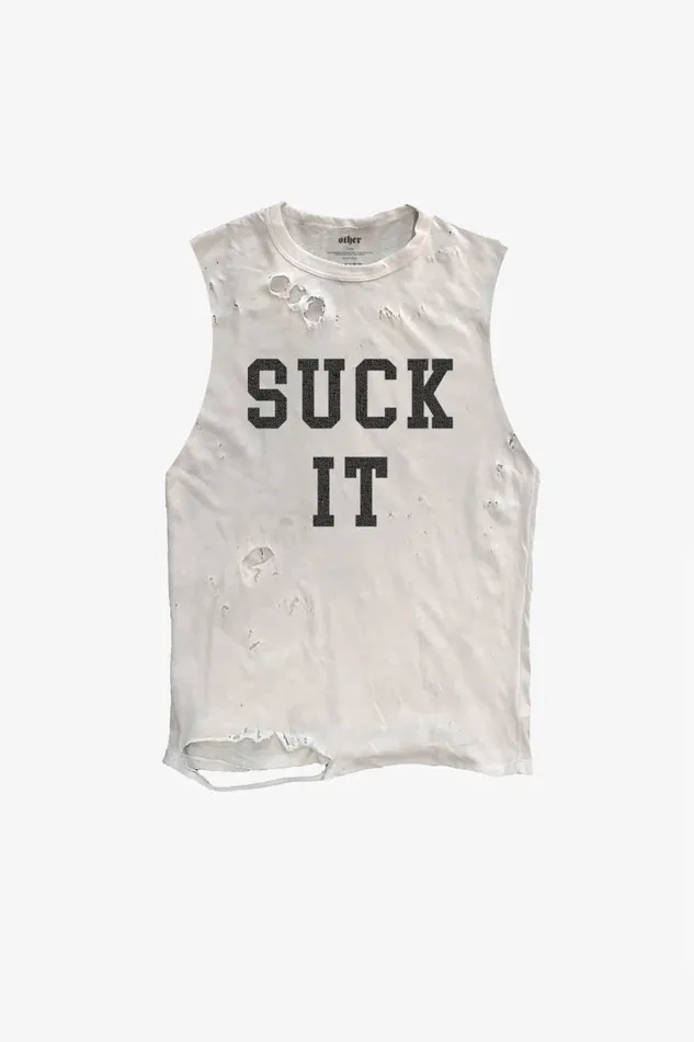 Men Suck It Happens Thrasher Tank OTHER TANKS and VESTS