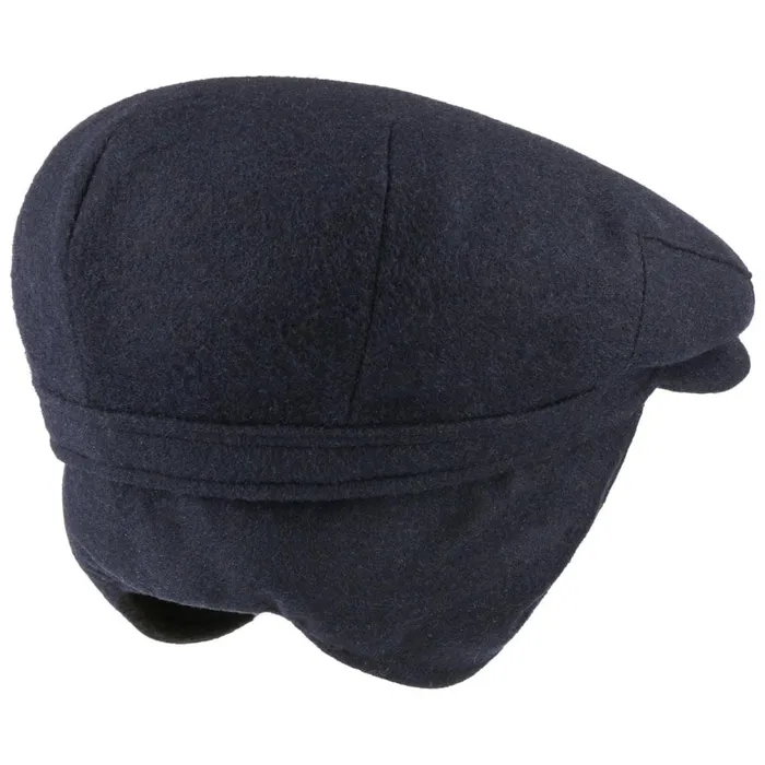 Men Sympatex Earflap Sports Cap Gray Mayser Flat Caps Men Sympatex Earflap Sports Cap Gray Mayser Flat Caps