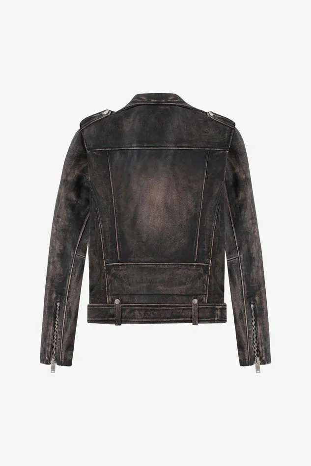 Men The Deuce Biker Jacket Heavy Relic Black OTHER LEATHER JACKETS Men The Deuce Biker Jacket Heavy Relic Black OTHER LEATHER JACKETS