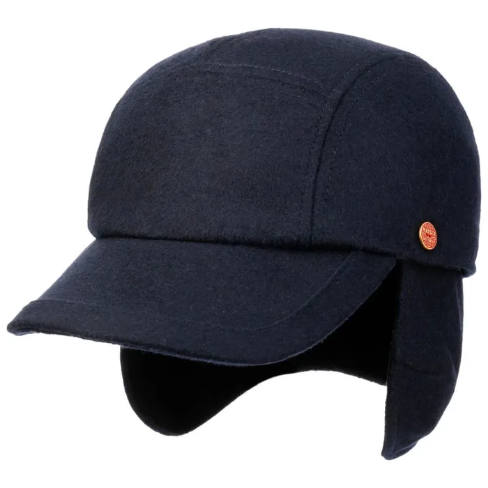 Men Tino Sympatex Ear Flaps Cap Anthracite Mayser Baseball Caps