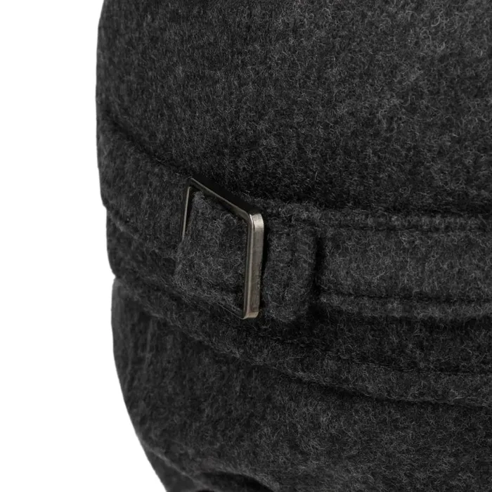 Men Tino Sympatex Ear Flaps Cap Anthracite Mayser Baseball Caps