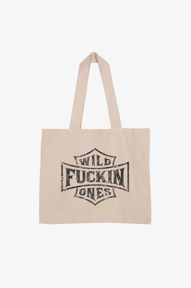 Men TOTE BAG WILD FUCKIN ONES BLONDE OTHER TOTE BAGS