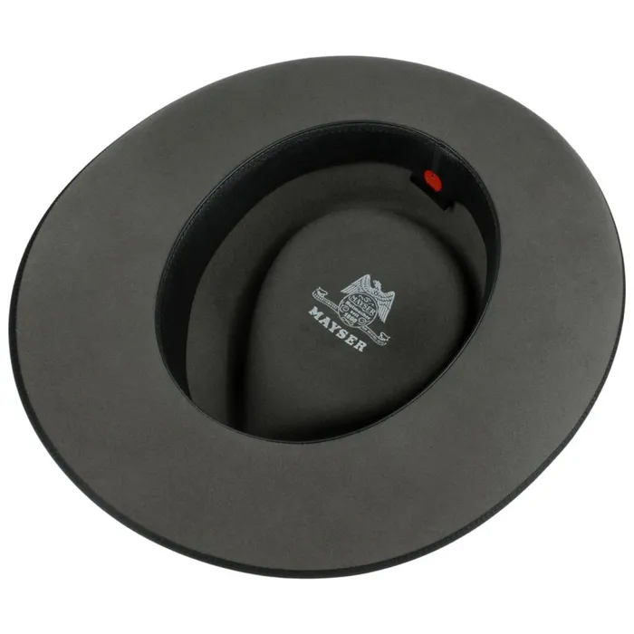 Men Udo Musiker Hair Felt Hat Dark Brown Mayser Bogart Hats Men Udo Musiker Hair Felt Hat Dark Brown Mayser Bogart Hats