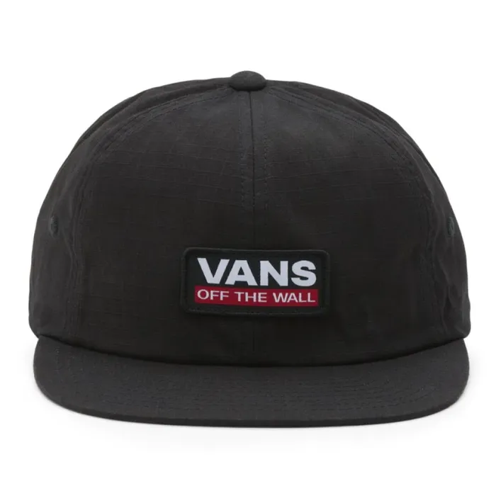 Men Vans Oswin Jockey Hat Black Hats and Beanies