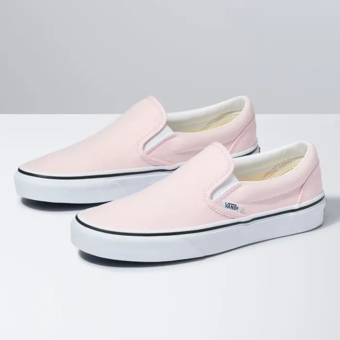 MenWomen Classics Shoes Vans SlipOn BlushingTrue White