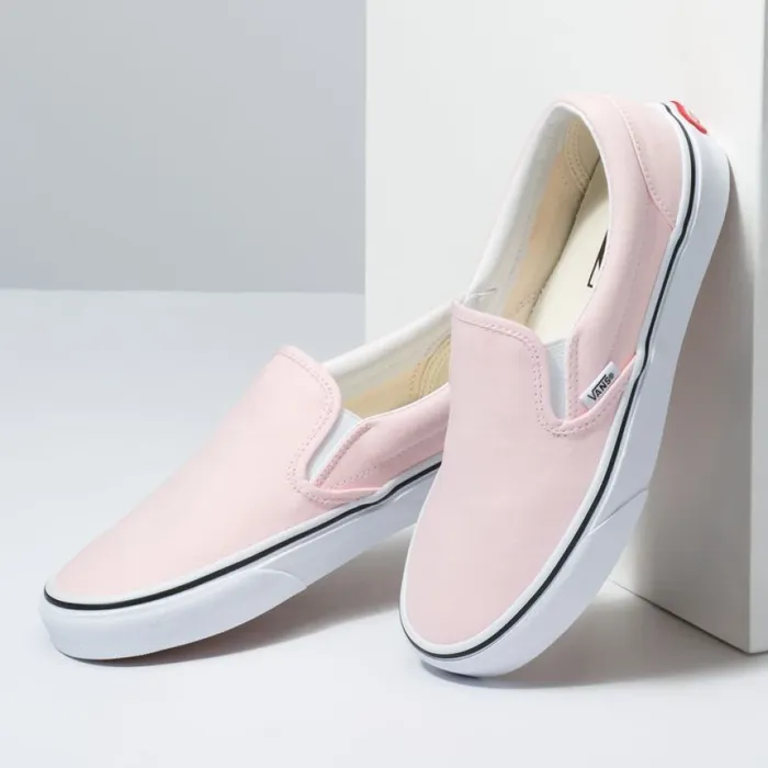 MenWomen Classics Shoes Vans SlipOn BlushingTrue White