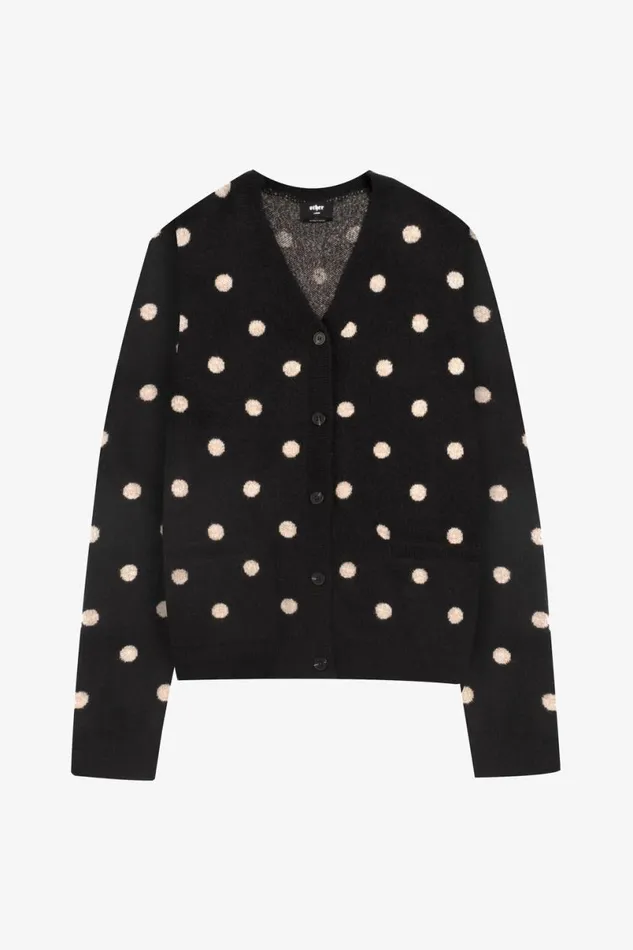 MenWomen Polka Dot Cardigan OTHER KNITWEAR