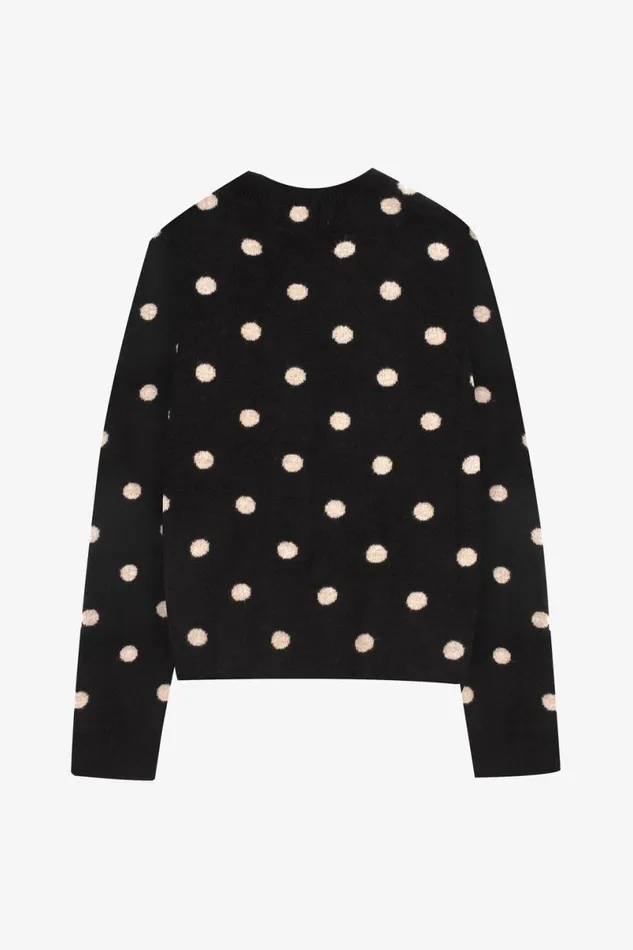 MenWomen Polka Dot Cardigan OTHER KNITWEAR MenWomen Polka Dot Cardigan OTHER KNITWEAR