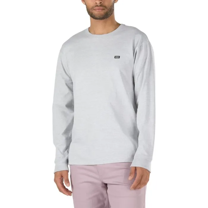 MenWomen TShirts and Tanks Vans Off The Wall Classic Long Sleeve Tee Athletic Heather