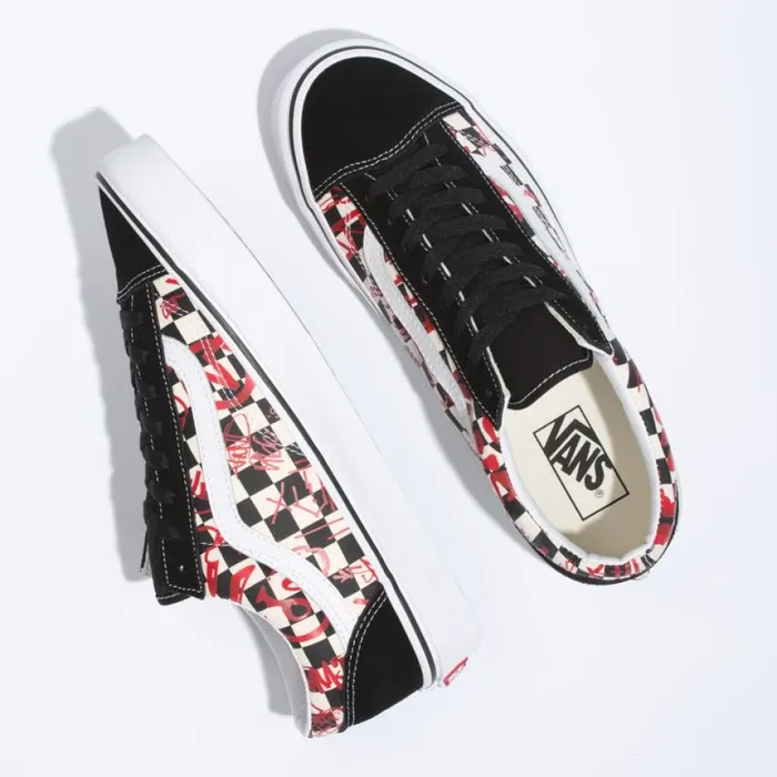 MenWomen Vans Crew Style 36 CheckerboardRed Classics Shoes MenWomen Vans Crew Style 36 CheckerboardRed Classics Shoes