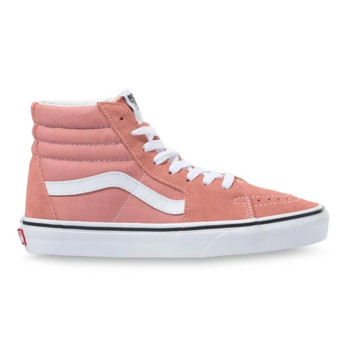 MenWomen Vans Sk8Hi Rose DawnTrue White Classics Shoes MenWomen Vans Sk8Hi Rose DawnTrue White Classics Shoes