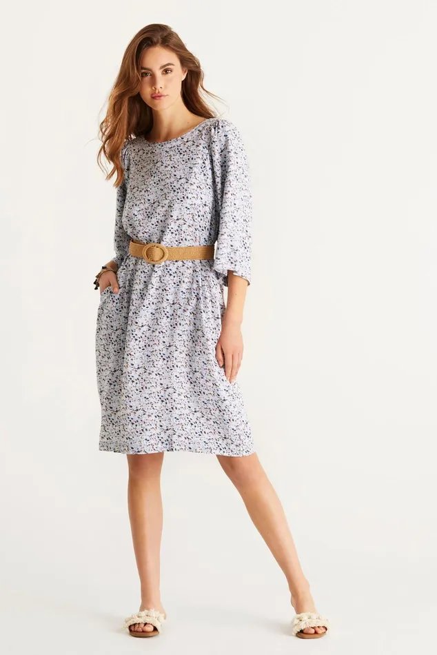 MILANA DRESS 14952 501 Blue 501 Women IN FRONT DRESSES