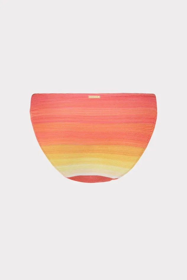 Milly Bikinis Women Margot Sunset Stripe Bikini Bottom Multi Milly Bikinis Women Margot Sunset Stripe Bikini Bottom Multi
