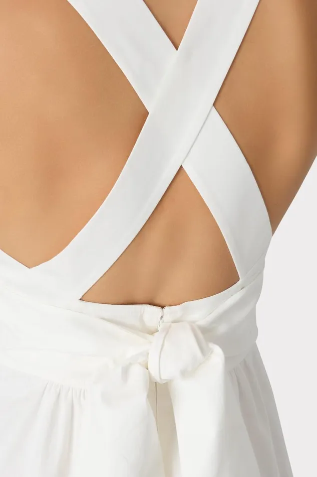 Milly CoverUps Women Catarina Poplin Maxi Dress White Milly CoverUps Women Catarina Poplin Maxi Dress White