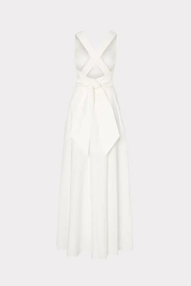 Milly CoverUps Women Catarina Poplin Maxi Dress White Milly CoverUps Women Catarina Poplin Maxi Dress White