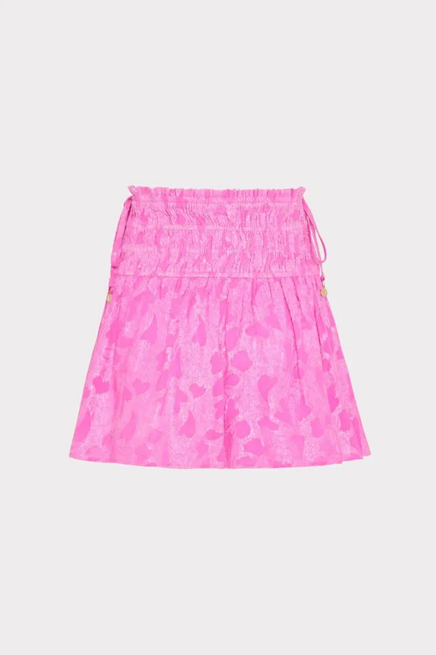 Milly CoverUps Women Wendy Lurex Jacquard Shorts Pink Milly CoverUps Women Wendy Lurex Jacquard Shorts Pink