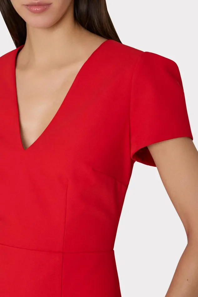 Milly Dresses Women Cady Atalie Dress Red