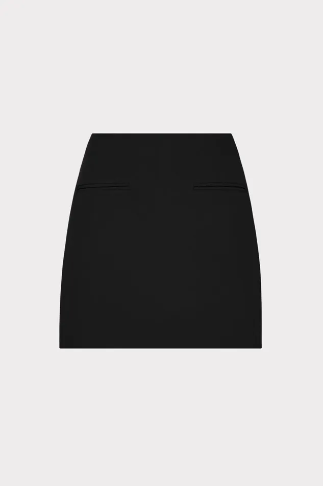Milly Matching Sets Women Lizzy Cady Mini Skirt Black