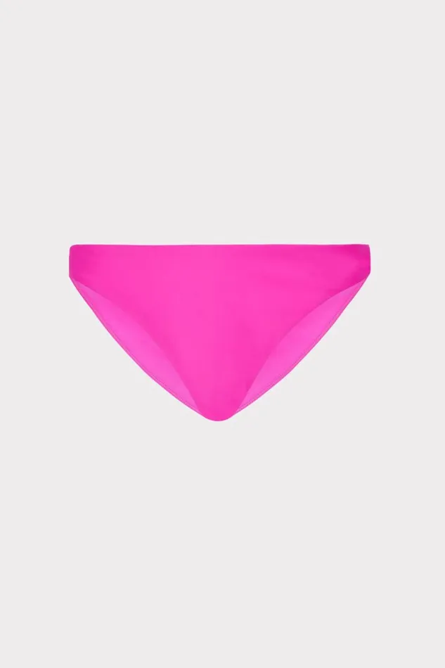 Milly Swim and Coverups Women Margot Bikini Bottom Milly Pink