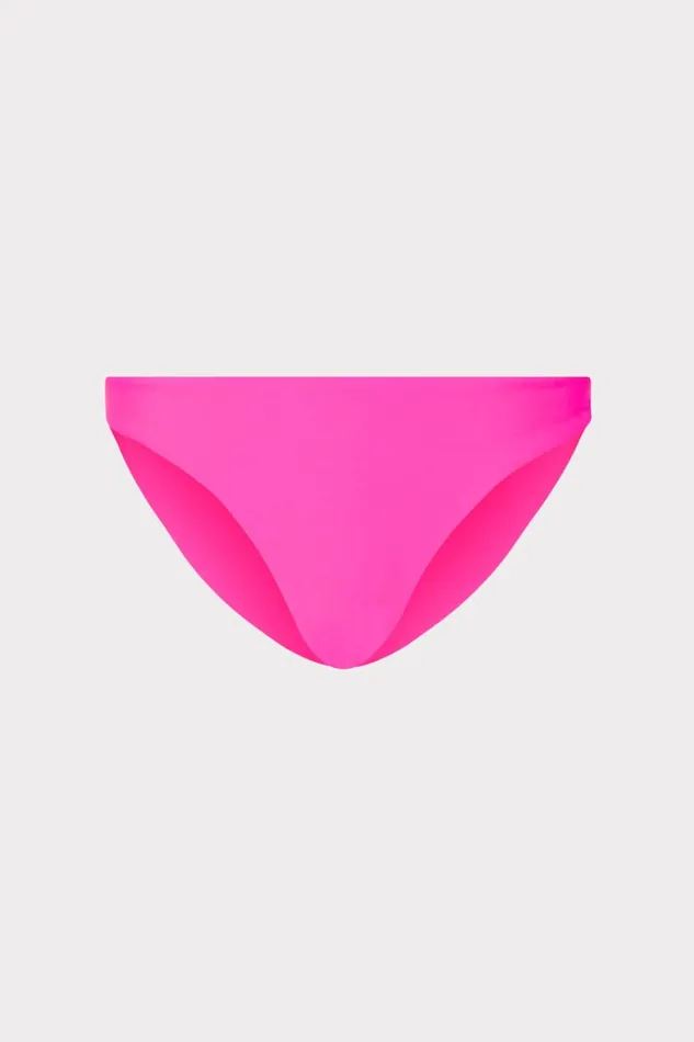 Milly Swim and Coverups Women Margot Bikini Bottom Neon Pink