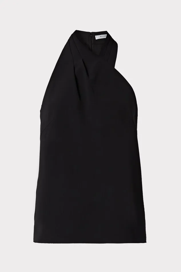 Milly Tops Women Preston Cady Top Black