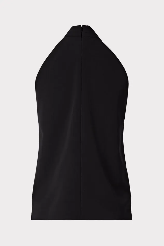 Milly Tops Women Preston Cady Top Black