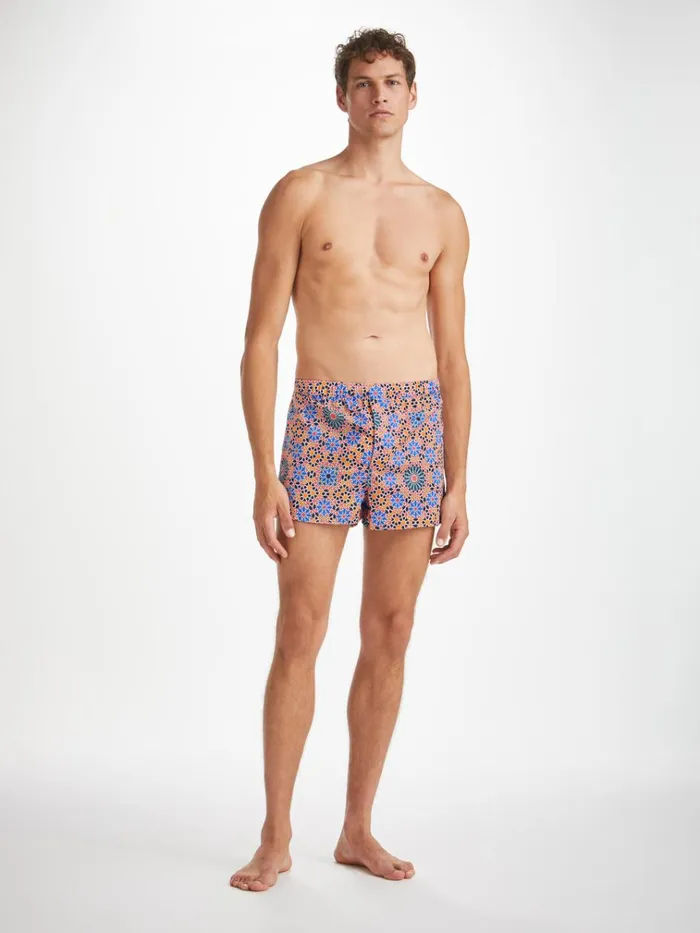 Modern Fit Boxer Shorts Men Derek Rose Modern Fit Boxers Ledbury 69 Cotton Batiste Multi